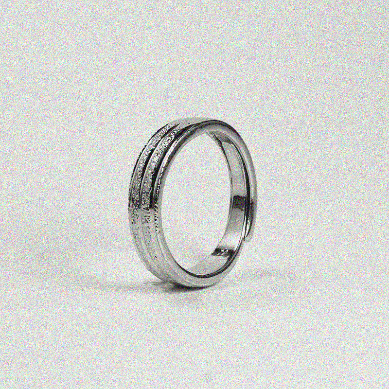 Matte Frosted Ring