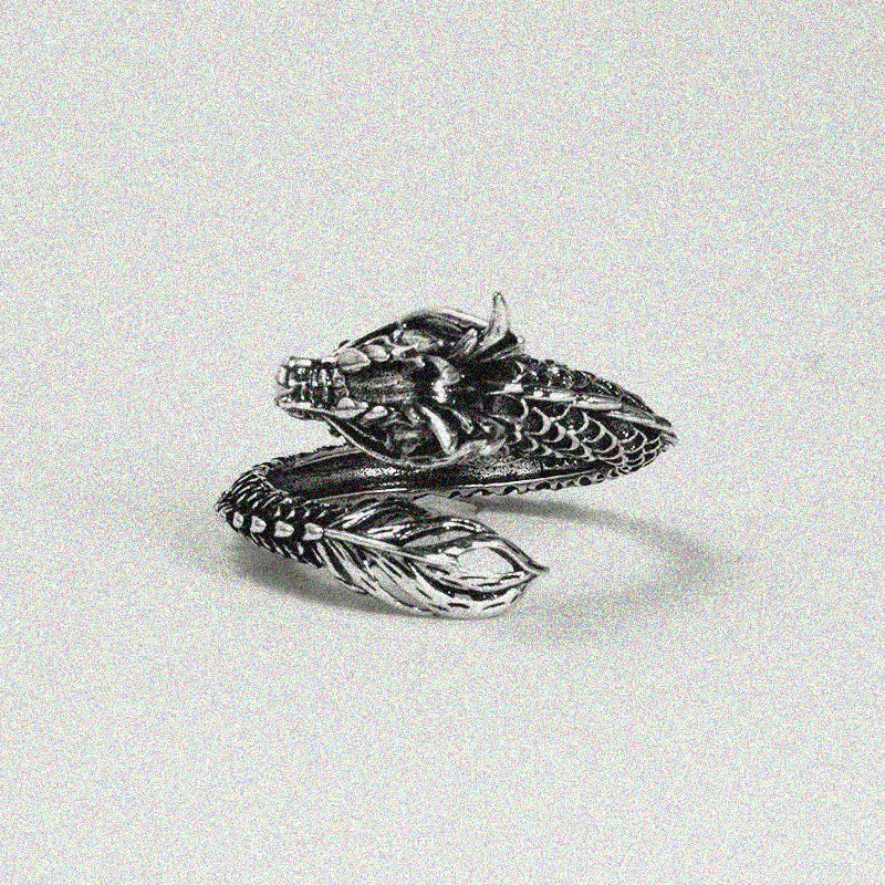 Vintage Dragon Ring.