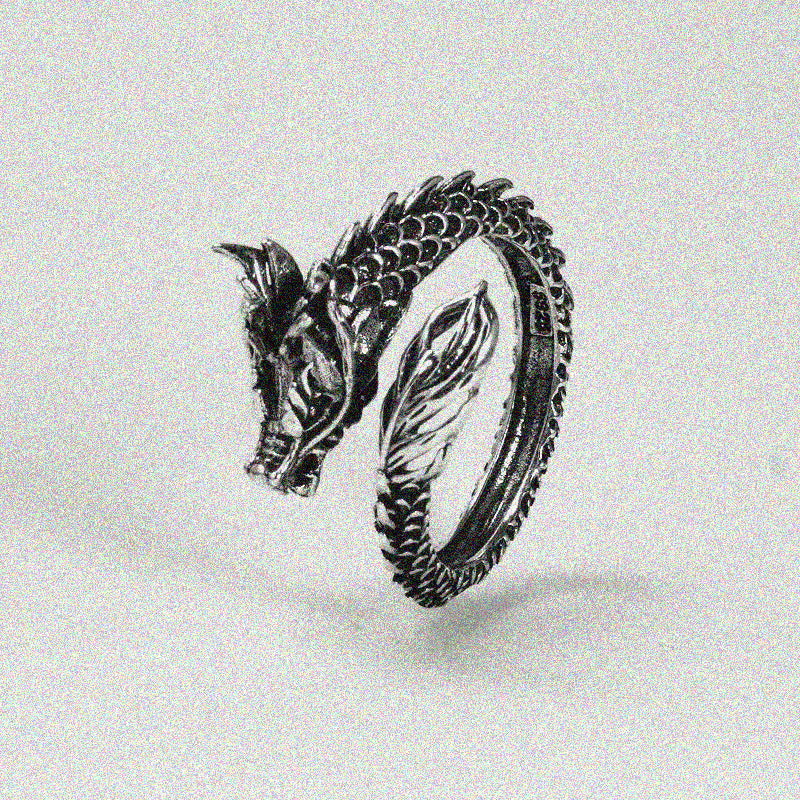 Vintage Dragon Ring.