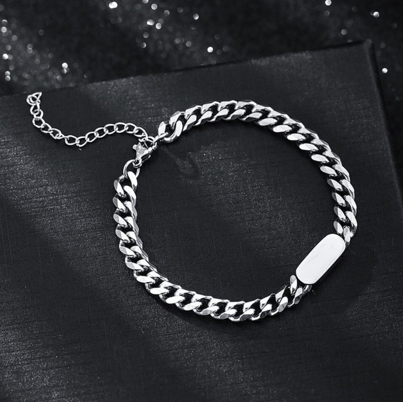 Plate Cuban Bracelet