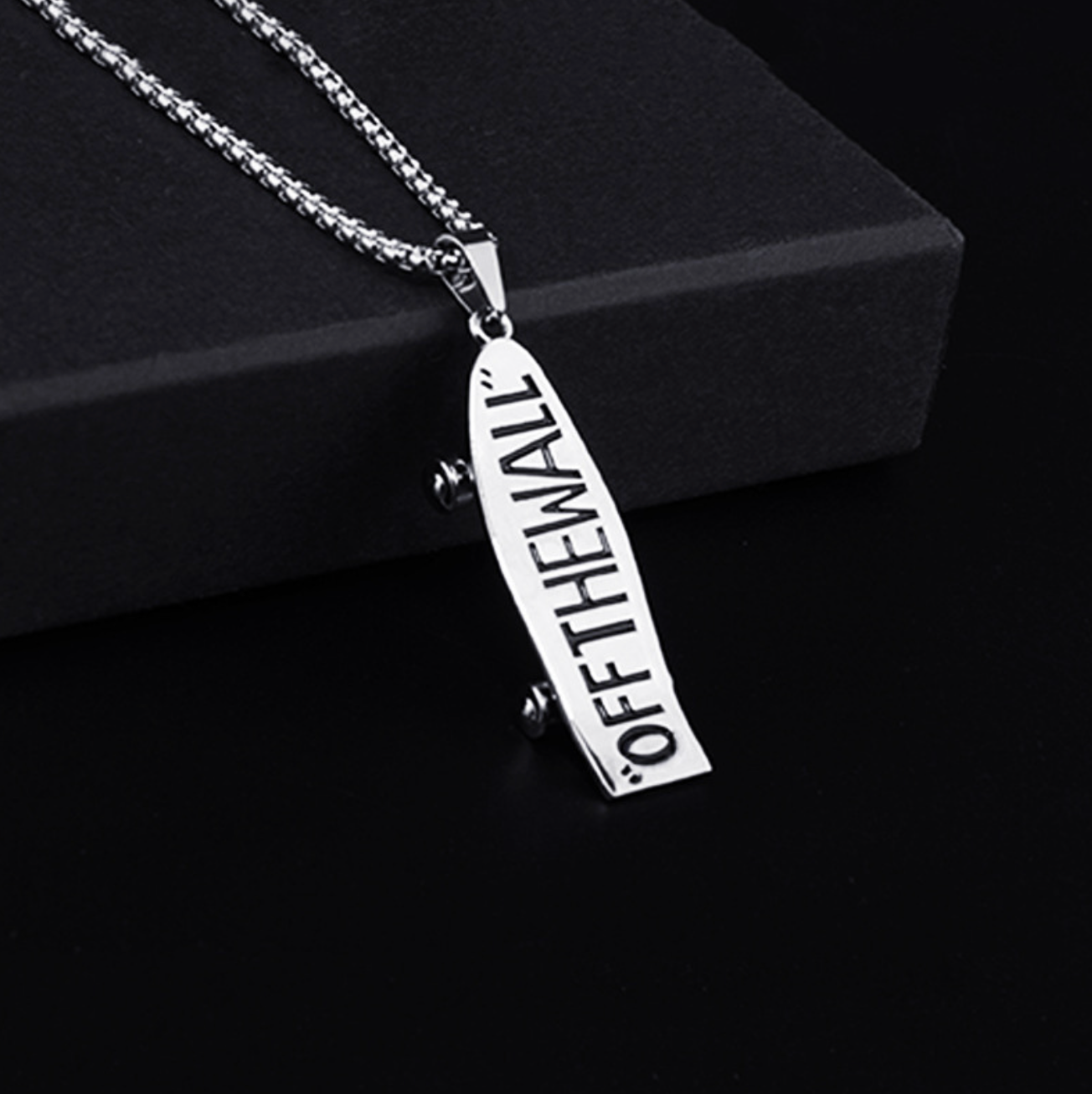 Off-the-Wall Pendant Necklace