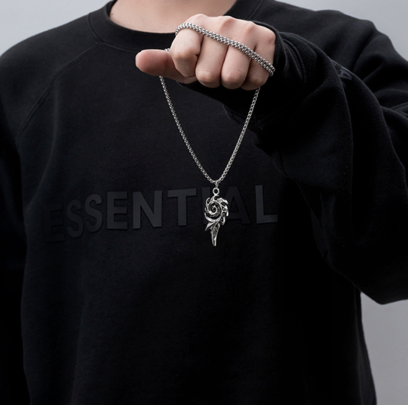 Flame Pendant Necklace