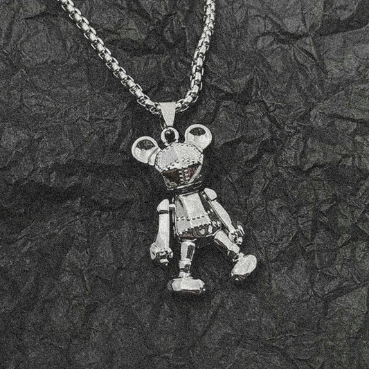 Robot Pendant Necklace