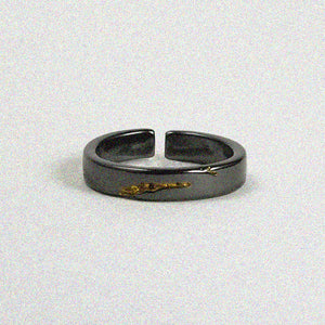 Black Larvae Ring.