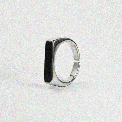 Black Rectangle Ring.