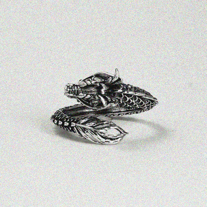 Vintage Dragon Ring.