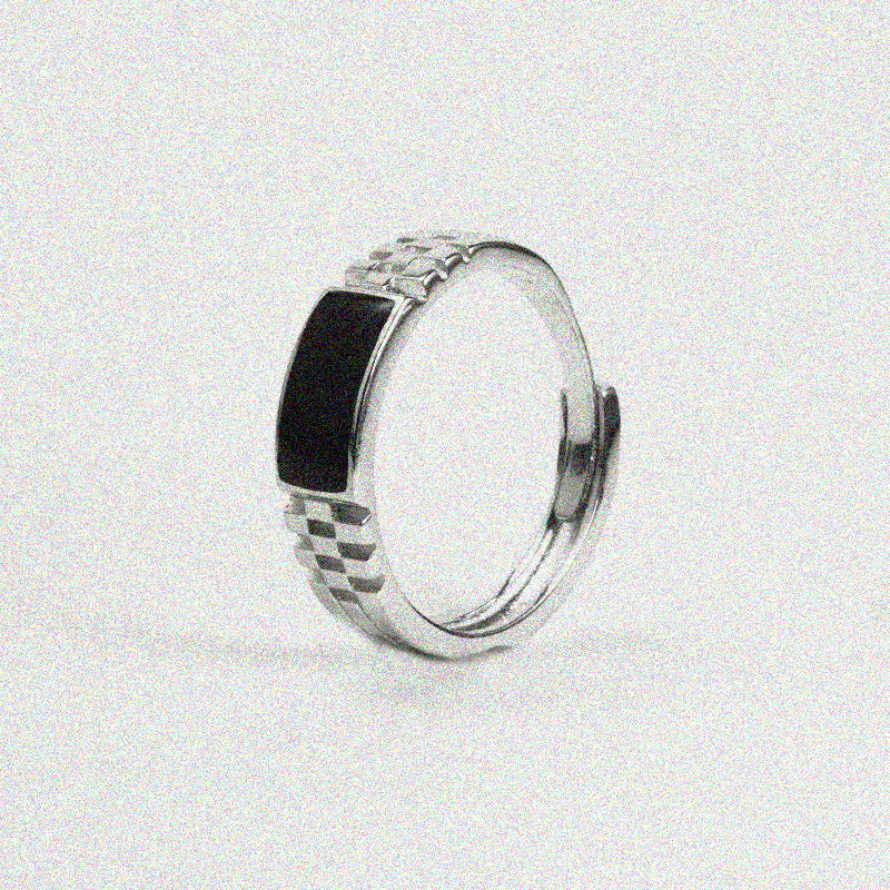 Black CheckMate Ring.