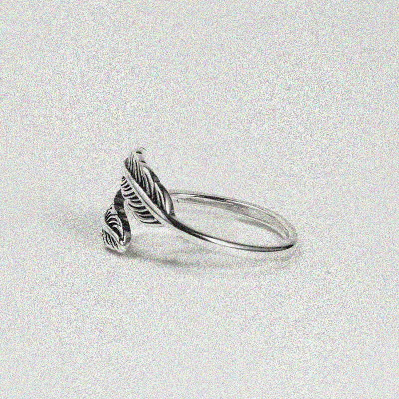 Vintage Feather Ring.