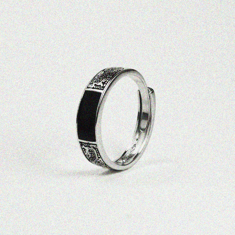 Black Vintage Ring