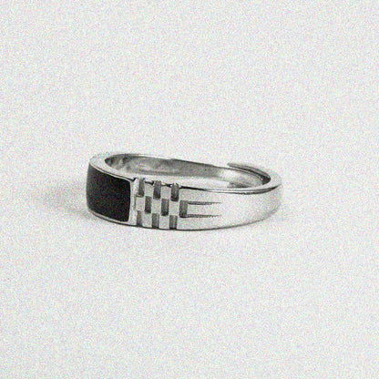 Black CheckMate Ring.