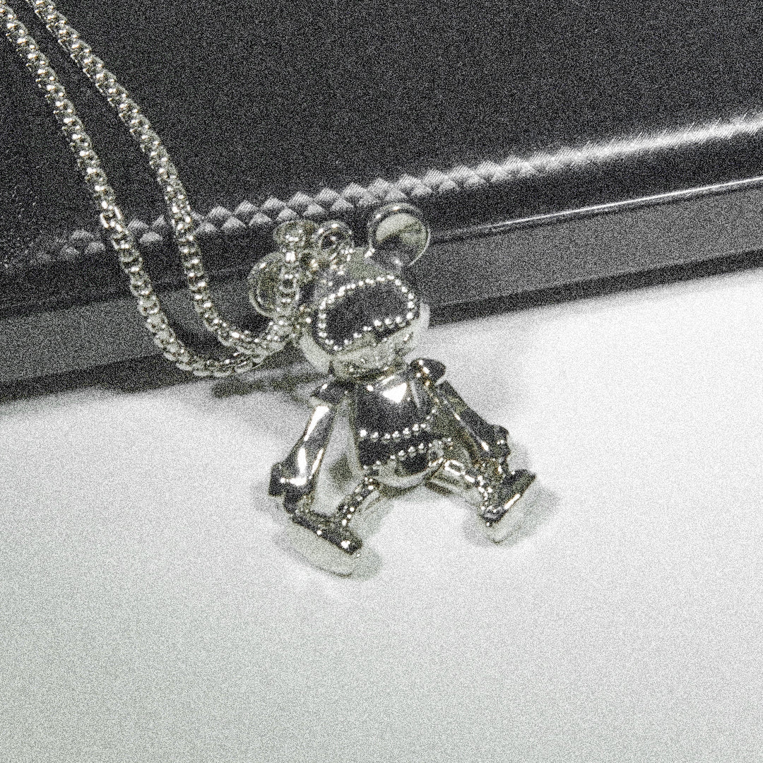 Robot Pendant Necklace