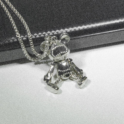 Robot Pendant Necklace