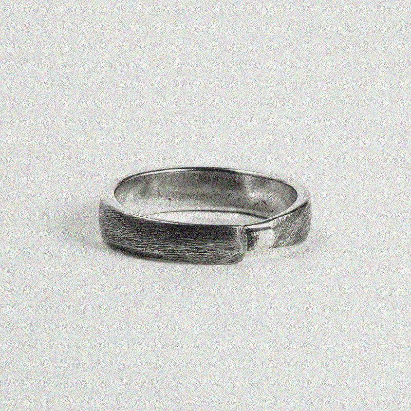 Black Yin Yang Ring.