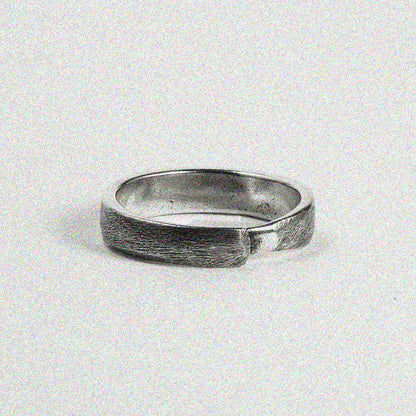 Black Yin Yang Ring.