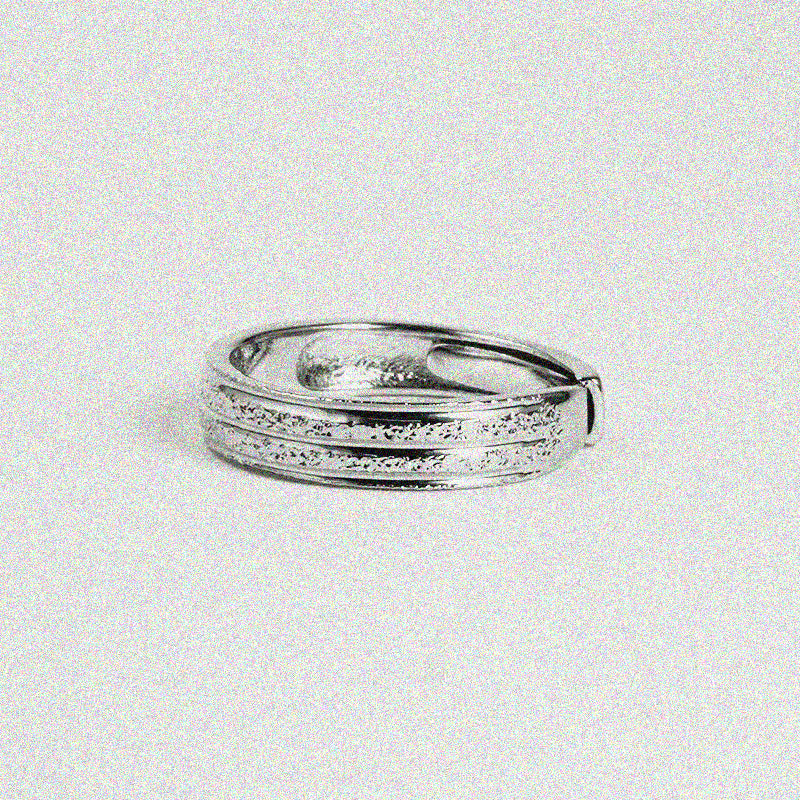 Matte Frosted Ring