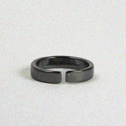 Black Larvae Ring.