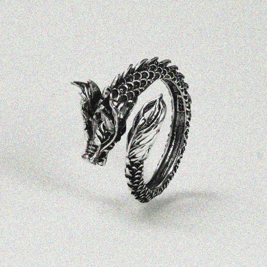 Vintage Dragon Ring.