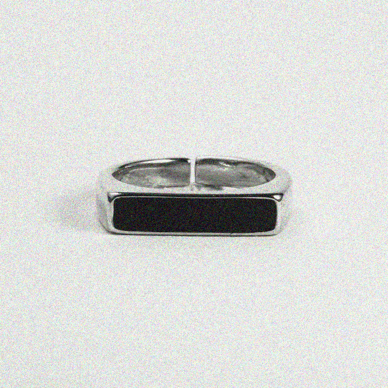 Black Rectangle Ring.