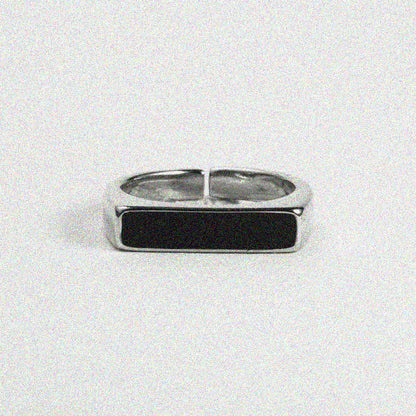 Black Rectangle Ring.