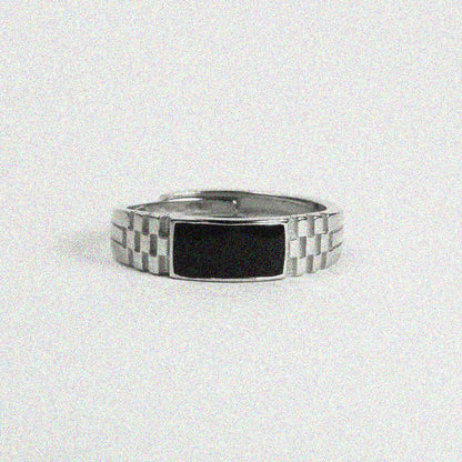 Black CheckMate Ring.