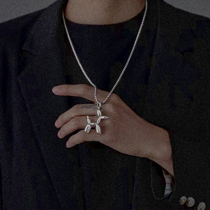 Doggy Pendant Necklace