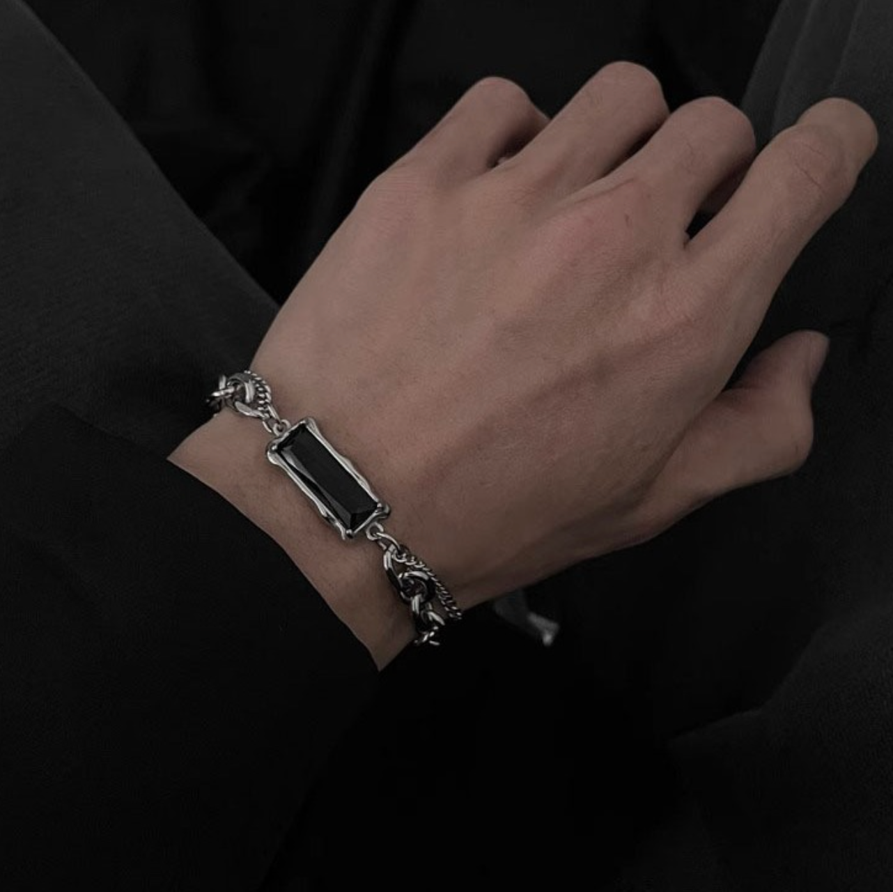 Black Stone Bracelet