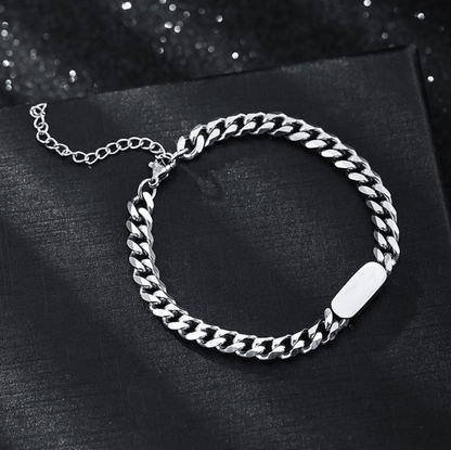 Plate Cuban Bracelet