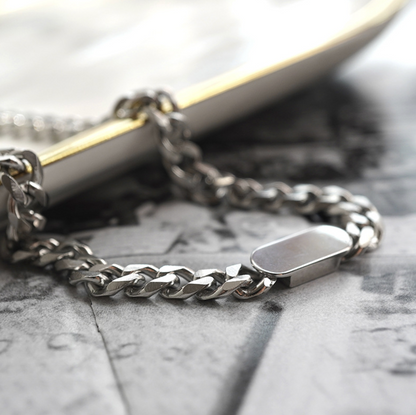 Plate Cuban Bracelet