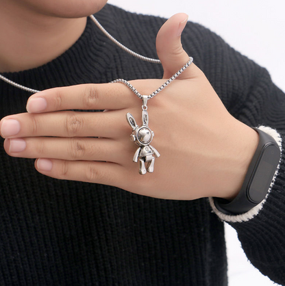 Bunny Pendant Necklace