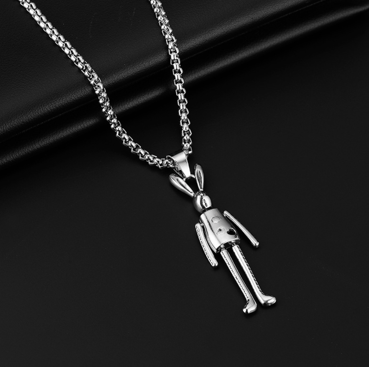 Mr. Rabbit Pendant Necklace