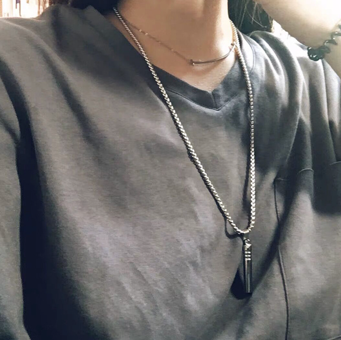 Whistle Pendant Necklace