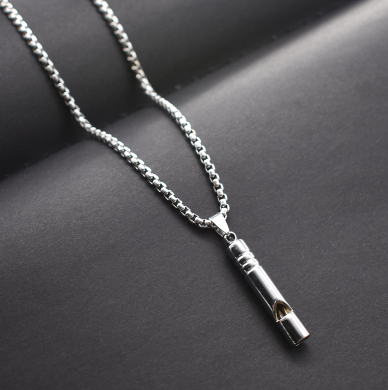 Whistle Pendant Necklace