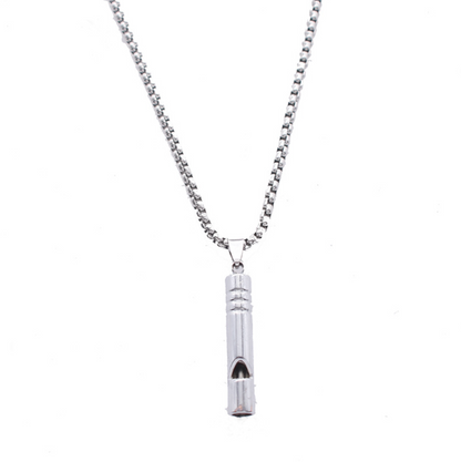 Whistle Pendant Necklace