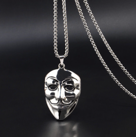 Mask Pendant Necklace