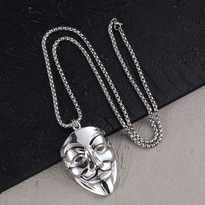 Mask Pendant Necklace