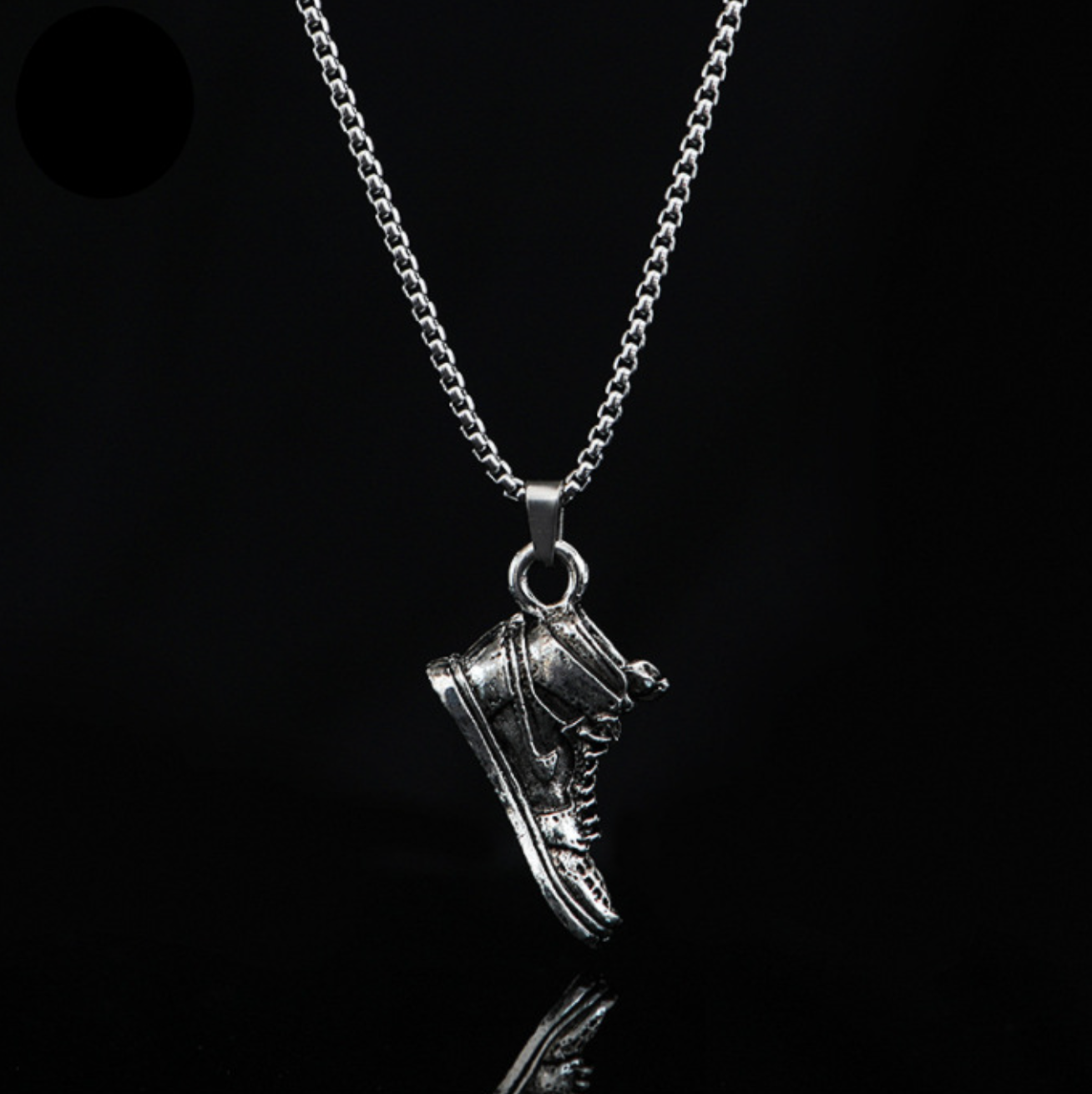 Shoe Pendant Necklace