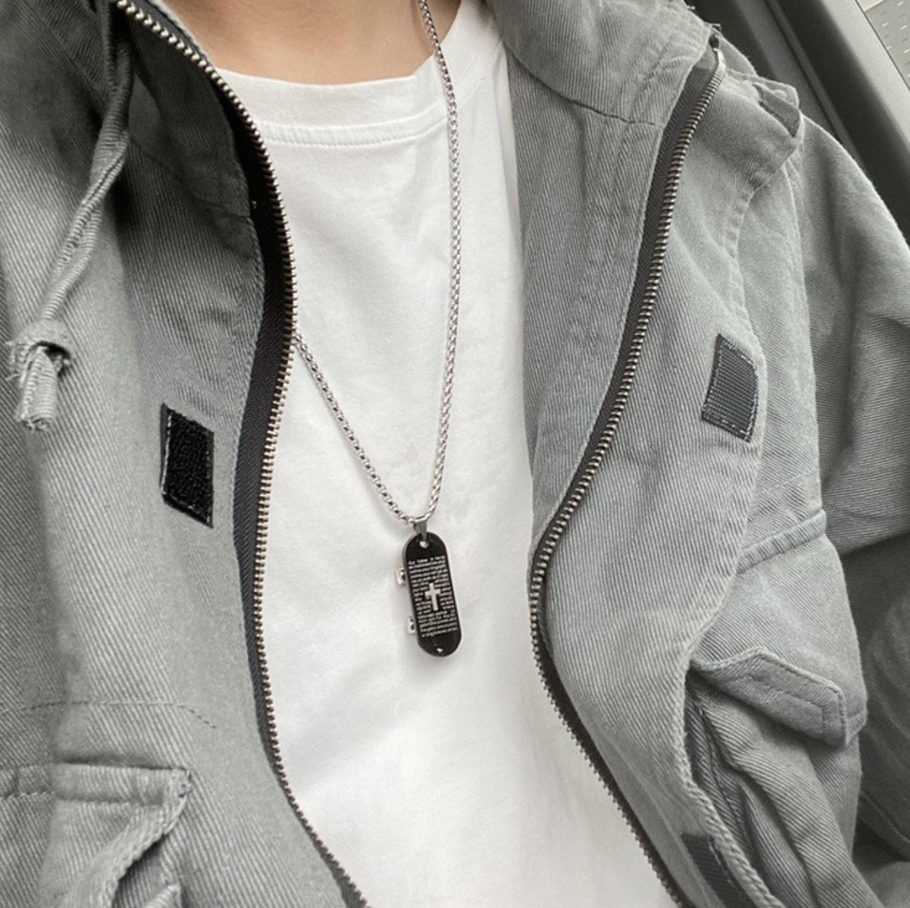 Skateboard Pendant Necklace