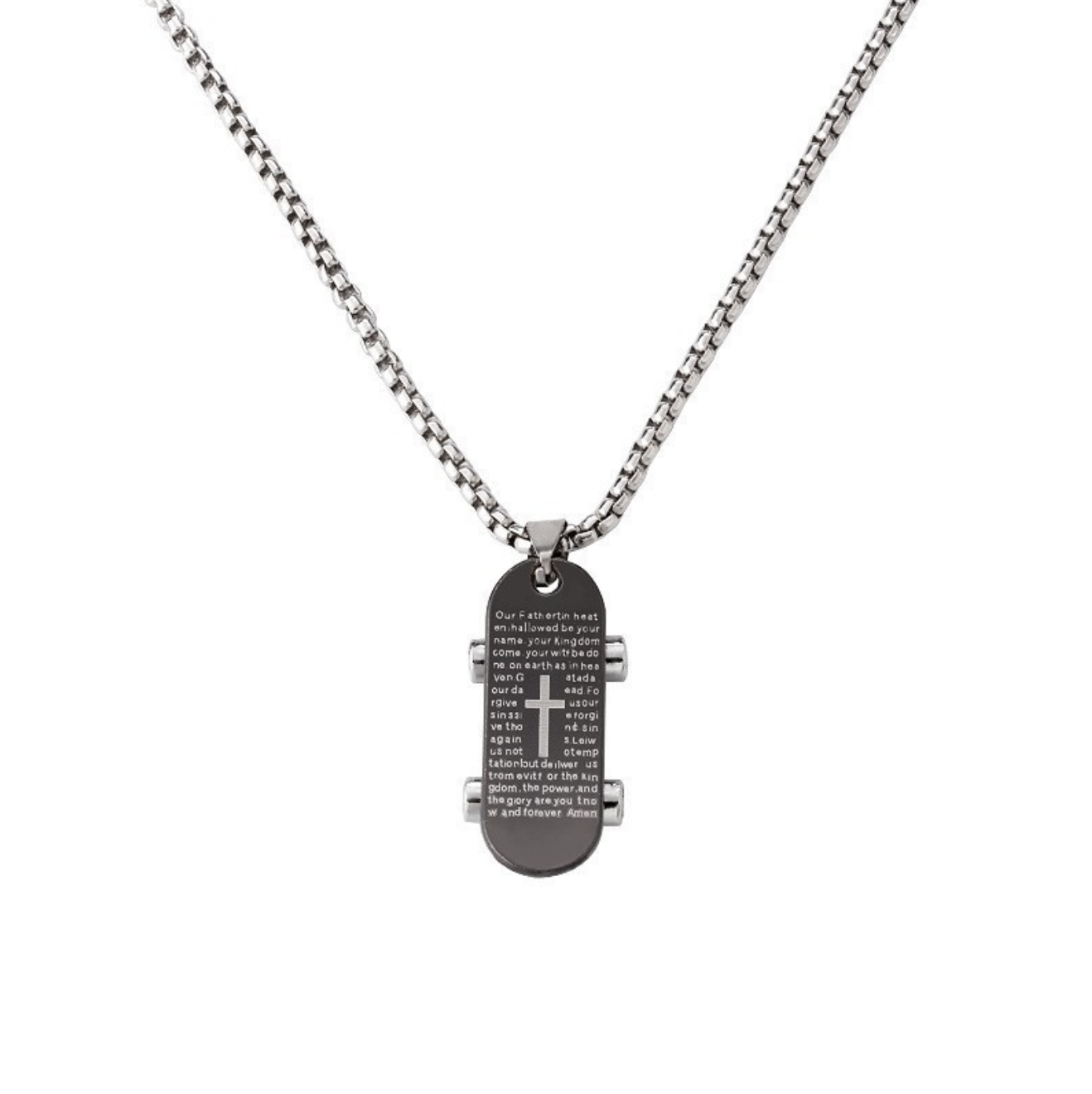 Skateboard Pendant Necklace