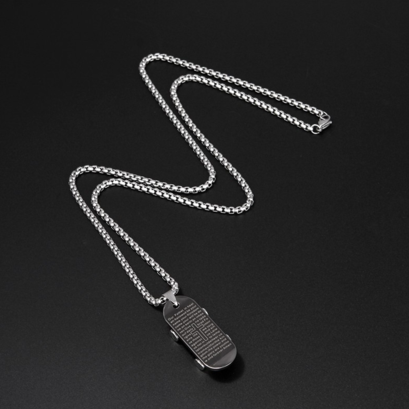 Skateboard Pendant Necklace
