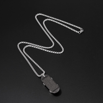Skateboard Pendant Necklace