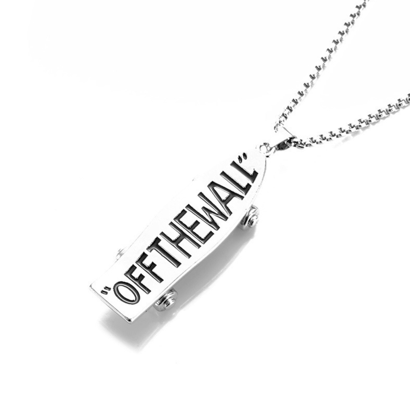 Off-the-Wall Pendant Necklace