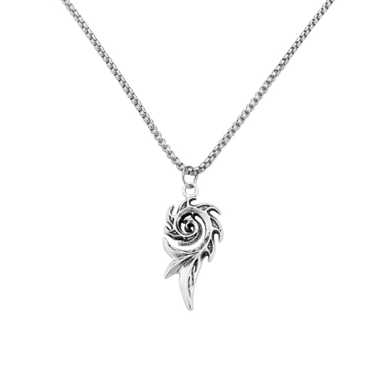 Flame Pendant Necklace