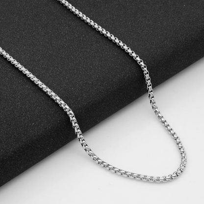 Pearl Bullet Plain Necklace